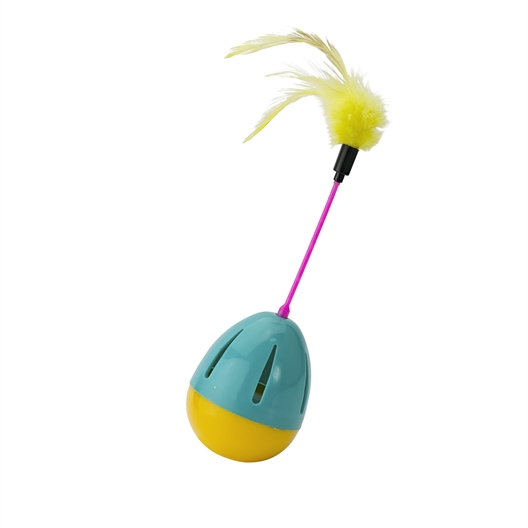 Jouet pour chat œuf fou