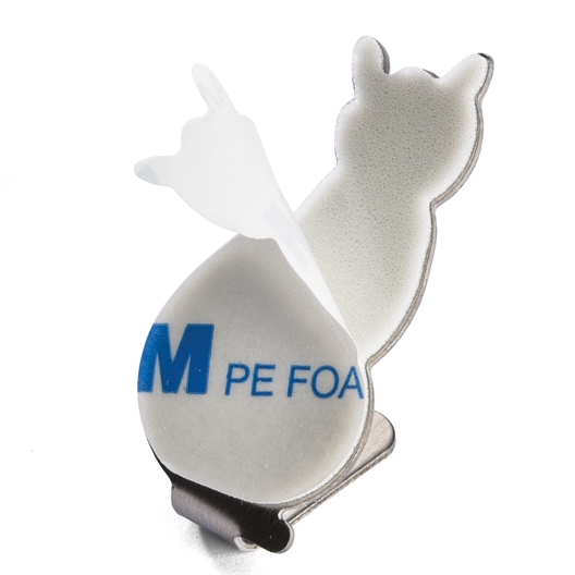 4 accroches torchons chats