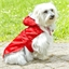 Imperméable chien rouge ou noir