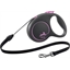 Laisse Flexi corde bleue ou rose