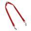Laisse double rouge ou noir