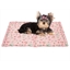 Tapis rafraîchissant fleurs roses