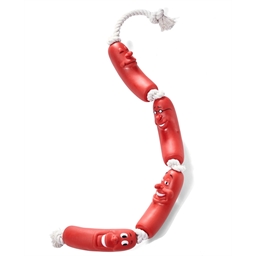 Jouet pour chien corde saucisses