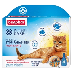 Pipettes stop parasites chien ou chat