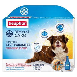 Pipettes stop parasites chien ou chat