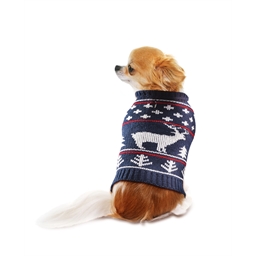 Pull sapin bleu : 3 tailles