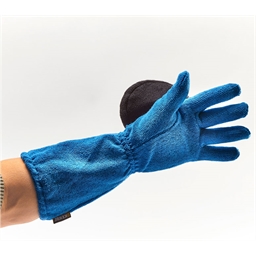 Gant de toilettage microfibres