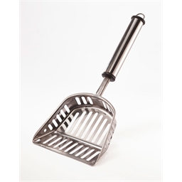 Pelle à litière inox