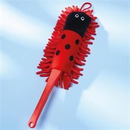 Brosse microfibre coccinelle