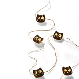 Guirlande lumineuse chats