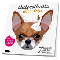 Livre autocollants déco dogs