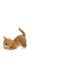 Figurine chat qui joue