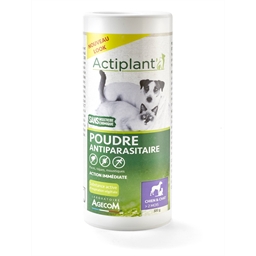 Poudre antiparasitaires chien et chat