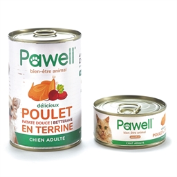 6 pâtées pour chien huile de chanvre (400 g)