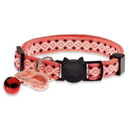 Collier pompon pour chat : divers coloris