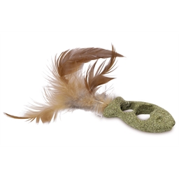 Poisson à plumes pour chat