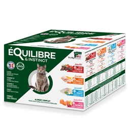 Boîte de 12 ou 24 sachets effilés : bœuf ou 4 saveurs