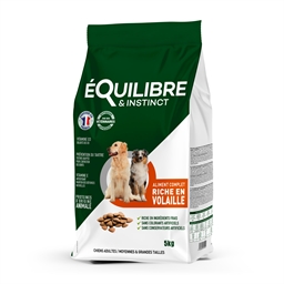 Croquettes volaille pour chien