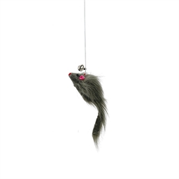 Souris sur élastique pour chat