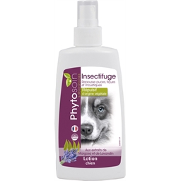 Lotion insectifuge pour chien