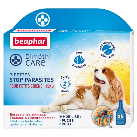 Pipettes stop parasites chien ou chat