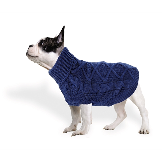 Pull torsadé : 2 coloris et 3 tailles