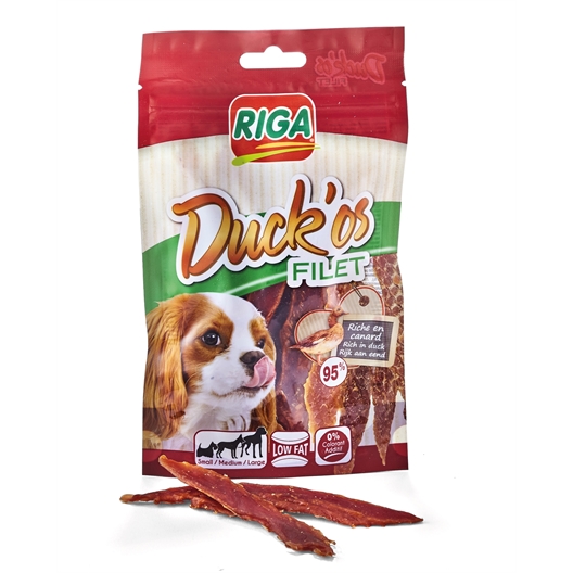 Duck'os filet de canard pour chien