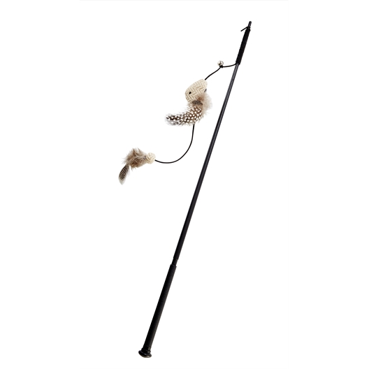 Canne à pêche XXL avec poisson