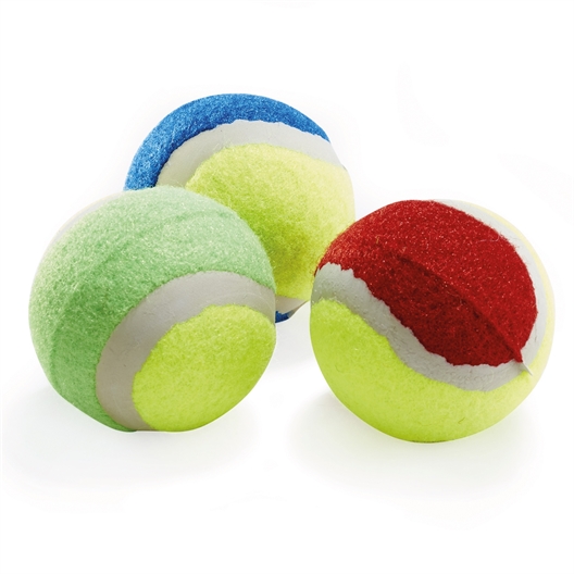 Acheter Balle de tennis pour chien Lot de 3 Multicolore ? Bon et