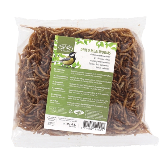 Vers de farine séchés 125 g