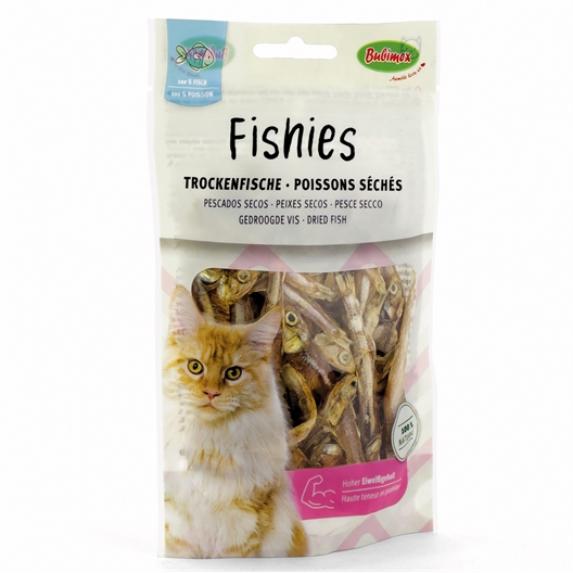 Lot 3 paquets poissons séchés pour chat
