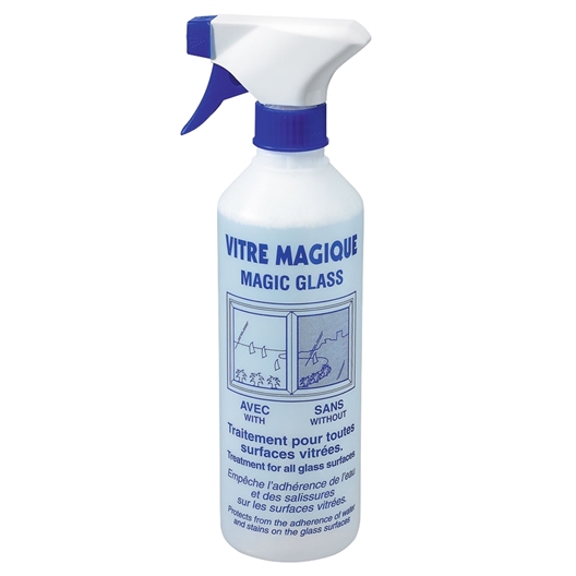 Produit à vitre "Vitre magique"
