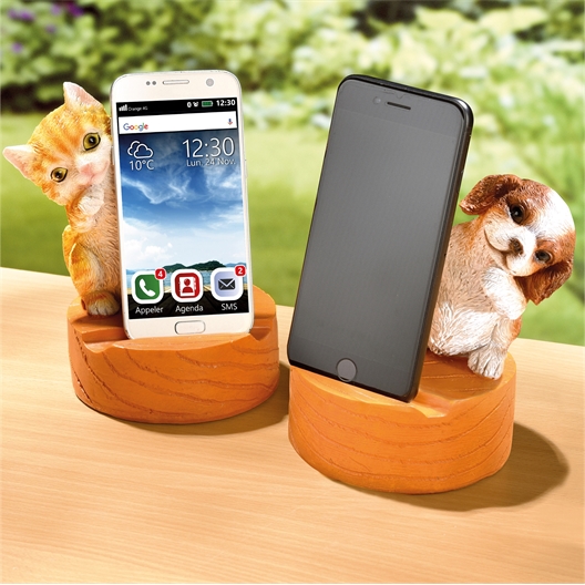 Support téléphone Chien ou Chat