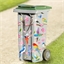 Décoration pour poubelles oiseaux