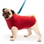Manteau polaire rouge