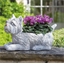 Pot de fleurs Westie ou Teckel