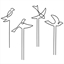 Oiseau support pour plantes